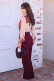 TOPS 2458 - D36459P BURDEOS