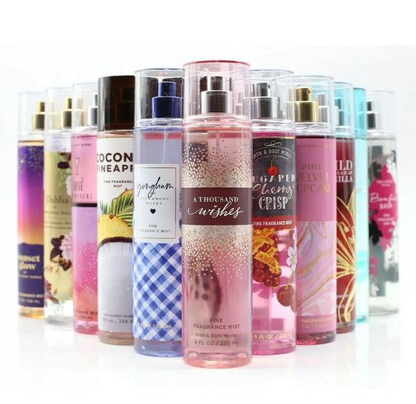 BODY SPLASH VARIADOS - BATH AND BODY WORKS