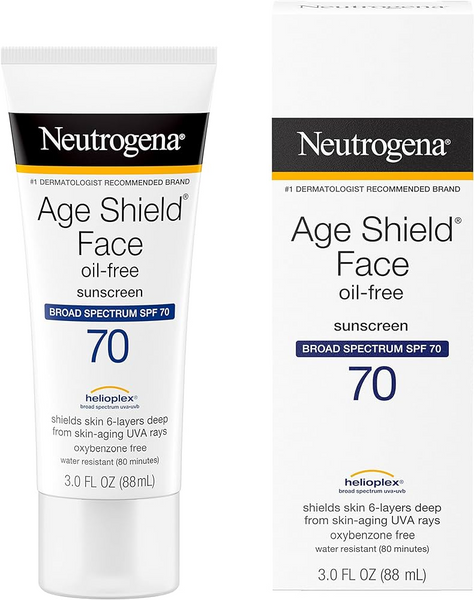 Neutrogena Age Shield SPF 70 Age Shield ® Protector solar facial sin aceite