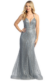 TOPS 9025 - BABY FOX Glitter Trumpet Dress
