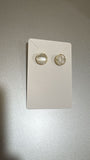 ARETES ORO ENCHAPADO - 3626