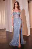 TOPS 2446 - GL3621  DUSTY BLUE