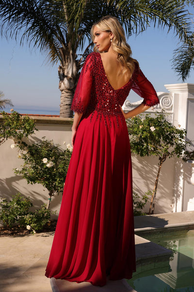 TOPS 9942 - F100 ROJO BURDEOS